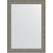 Зеркало Evoform Definite 74х54 BY 3040 в багетной раме - Виньетка состаренное серебро 56 мм