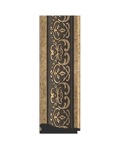 Зеркало Evoform Definite 73х73 BY 3160 в багетной раме - Вензель серебряный 101 мм