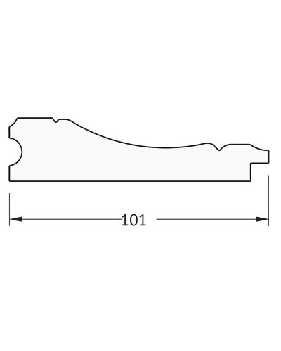 Зеркало Evoform Definite 73х73 BY 3160 в багетной раме - Вензель серебряный 101 мм