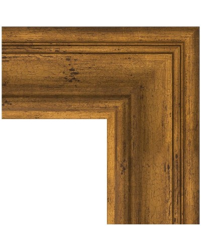 Зеркало Evoform Definite 72х72 BY 3157 в багетной раме - Травленая бронза 99 мм