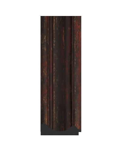 Зеркало Evoform Definite 72х72 BY 3158 в багетной раме - Темный прованс 99 мм