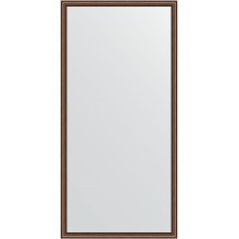 Зеркало Evoform Definite 98х48 BY 0689 в багетной раме - Орех 22 мм