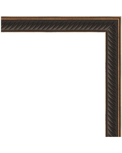 Зеркало Evoform Definite 98х48 BY 0693 в багетной раме - Витой махагон 28 мм