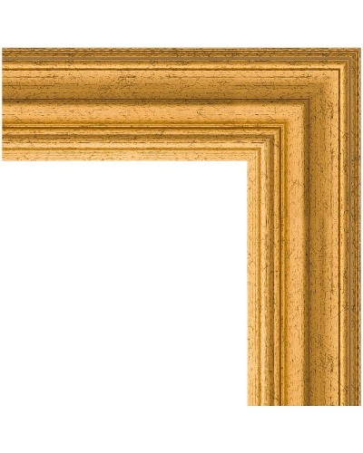 Зеркало Evoform Definite 96х76 BY 1046 в багетной раме - Состаренное золото 67 мм