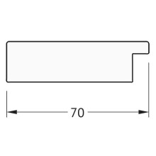 Зеркало Evoform Definite 96х76 BY 3273 в багетной раме - Мозаика античная медь 70 мм