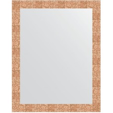 Зеркало Evoform Definite 96х76 BY 3274 в багетной раме - Соты медь 70 мм