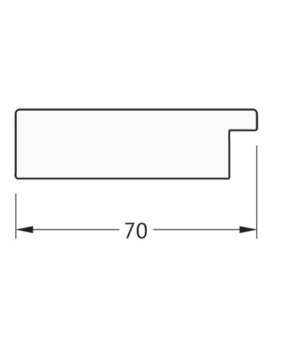 Зеркало Evoform Definite 96х76 BY 3274 в багетной раме - Соты медь 70 мм
