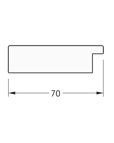 Зеркало Evoform Definite 96х76 BY 3275 в багетной раме - Соты алюминий 70 мм