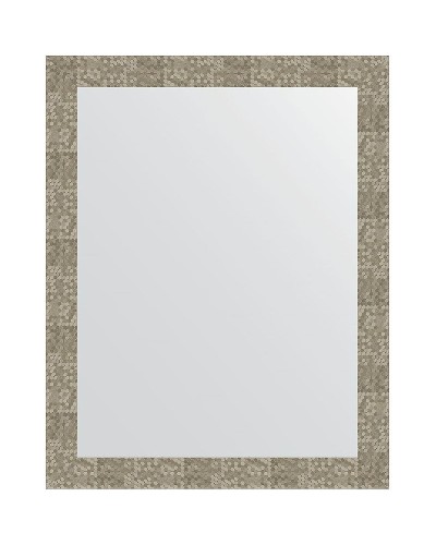 Зеркало Evoform Definite 96х76 BY 3276 в багетной раме - Соты титан 70 мм