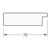 Зеркало Evoform Definite Floor 197х78 BY 6003 в багетной раме - Мозаика античная медь 70 мм
