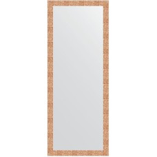 Зеркало Evoform Definite Floor 197х78 BY 6004 в багетной раме - Соты медь 70 мм