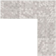 Зеркало Evoform Definite Floor 197х78 BY 6005 в багетной раме - Соты алюминий 70 мм