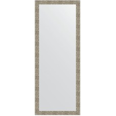Зеркало Evoform Definite Floor 197х78 BY 6006 в багетной раме - Соты титан 70 мм