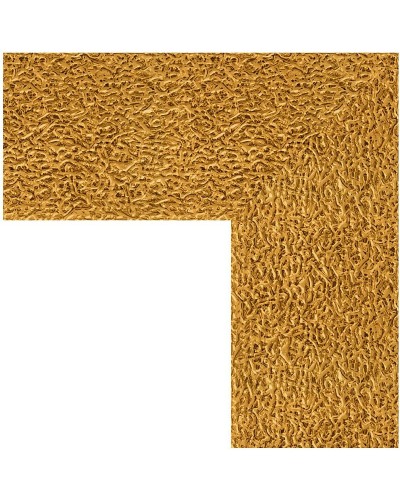 Зеркало Evoform Definite Floor 201х111 BY 6020 в багетной раме - Чеканка золотая 90 мм