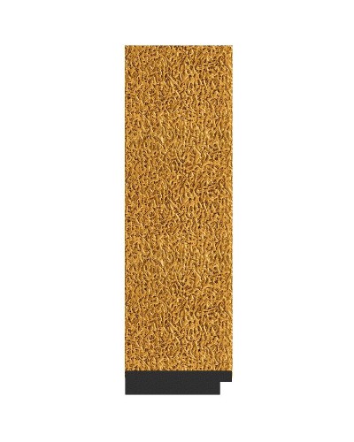 Зеркало Evoform Definite Floor 201х111 BY 6020 в багетной раме - Чеканка золотая 90 мм