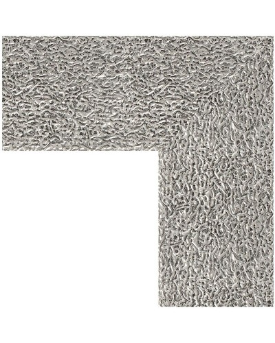 Зеркало Evoform Definite Floor 201х111 BY 6021 в багетной раме - Чеканка серебряная 90 мм