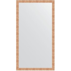 Зеркало Evoform Definite Floor 197х108 BY 6016 в багетной раме - Соты медь 70 мм