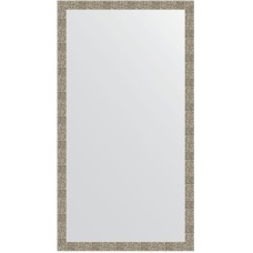 Зеркало Evoform Definite Floor 197х108 BY 6018 в багетной раме - Соты титан 70 мм