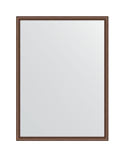Зеркало Evoform Definite 78х58 BY 0637 в багетной раме - Орех 22 мм