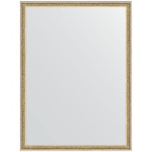 Зеркало Evoform Definite 78х58 BY 0640 в багетной раме - Витое золото 28 мм