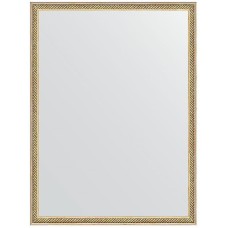 Зеркало Evoform Definite 78х58 BY 0640 в багетной раме - Витое золото 28 мм
