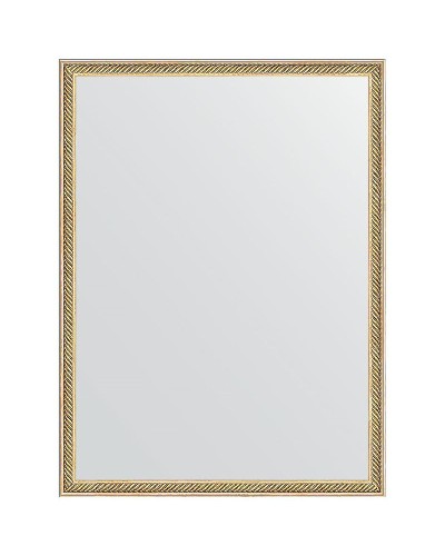 Зеркало Evoform Definite 78х58 BY 0640 в багетной раме - Витое золото 28 мм
