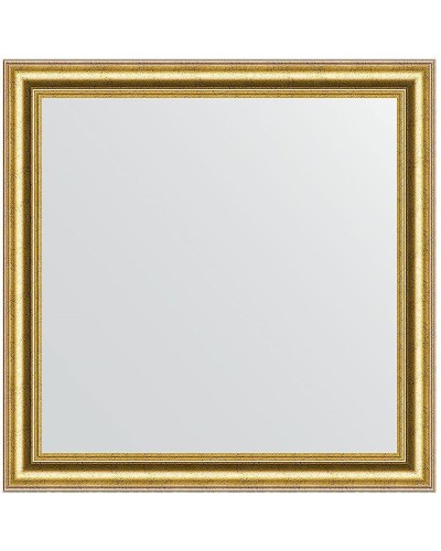 Зеркало Evoform Definite 76х76 BY 1031 в багетной раме - Состаренное золото 67 мм