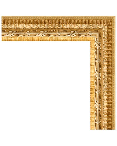 Зеркало Evoform Definite 82х62 BY 1008 в багетной раме - Сусальное золото 47 мм