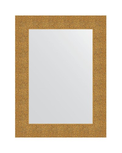 Зеркало Evoform Definite 80х60 BY 3054 в багетной раме - Чеканка золотая 90 мм
