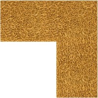 Зеркало Evoform Definite 80х60 BY 3054 в багетной раме - Чеканка золотая 90 мм