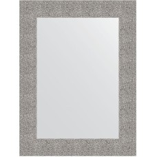 Зеркало Evoform Definite 80х60 BY 3055 в багетной раме - Чеканка серебряная 90 мм