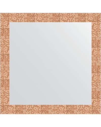 Зеркало Evoform Definite 76х76 BY 3242 в багетной раме - Соты медь 70 мм