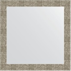 Зеркало Evoform Definite 76х76 BY 3244 в багетной раме - Соты титан 70 мм