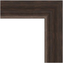 Зеркало Evoform Exclusive 101х71 BY 1194 с фацетом в багетной раме - Палисандр 62 мм