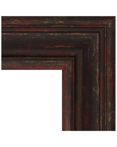 Зеркало Evoform Definite 82х62 BY 3062 в багетной раме - Темный прованс 99 мм