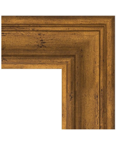 Зеркало Evoform Definite 82х62 BY 3061 в багетной раме - Травленая бронза 99 мм