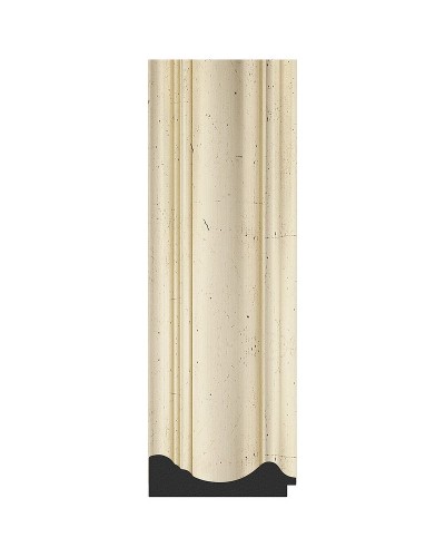 Зеркало Evoform Definite 82х62 BY 3060 в багетной раме - Травленое серебро 99 мм