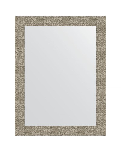 Зеркало Evoform Definite 86х66 BY 3180 в багетной раме - Соты титан 70 мм