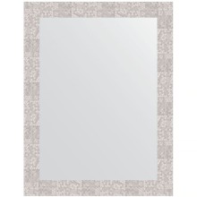 Зеркало Evoform Definite 86х66 BY 3179 в багетной раме - Соты алюминий 70 мм