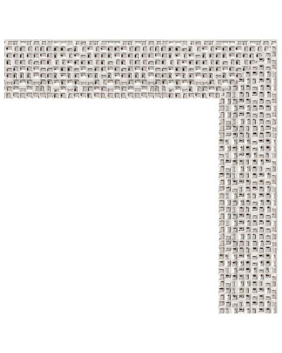 Зеркало Evoform Definite 81х61 BY 3164 в багетной раме - Мозаика хром 46 мм