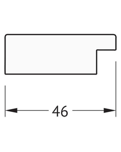 Зеркало Evoform Definite 81х61 BY 3164 в багетной раме - Мозаика хром 46 мм