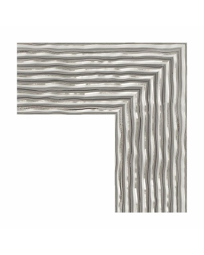 Зеркало Evoform Definite 90х70 BY 3185 в багетной раме - Волна хром 90 мм