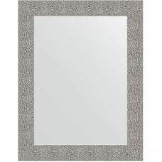 Зеркало Evoform Definite 90х70 BY 3183 в багетной раме - Чеканка серебряная 90 мм