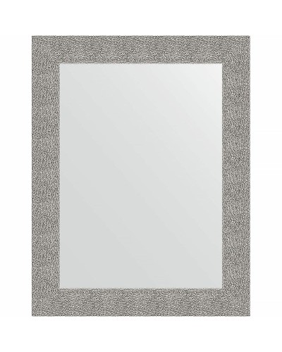 Зеркало Evoform Definite 90х70 BY 3183 в багетной раме - Чеканка серебряная 90 мм