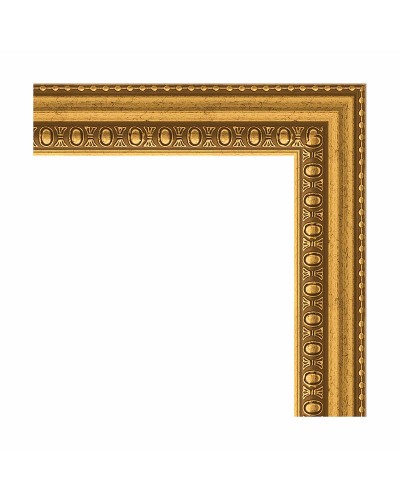 Зеркало Evoform Definite 92х72 BY 1037 в багетной раме - Бусы золотые 46 мм