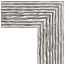 Зеркало Evoform Definite 80х80 BY 3249 в багетной раме - Волна хром 90 мм