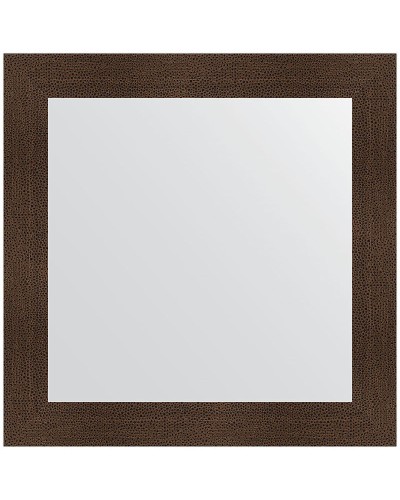 Зеркало Evoform Definite 80х80 BY 3248 в багетной раме - Бронзовая лава 90 мм