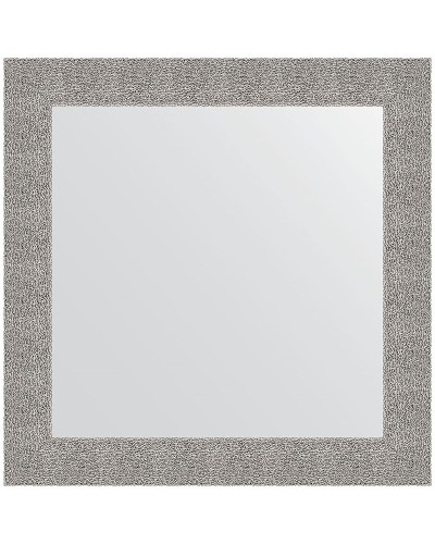 Зеркало Evoform Definite 80х80 BY 3247 в багетной раме - Чеканка серебряная 90 мм