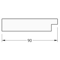 Зеркало Evoform Definite 80х80 BY 3247 в багетной раме - Чеканка серебряная 90 мм