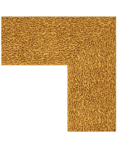 Зеркало Evoform Definite 80х80 BY 3246 в багетной раме - Чеканка золотая 90 мм